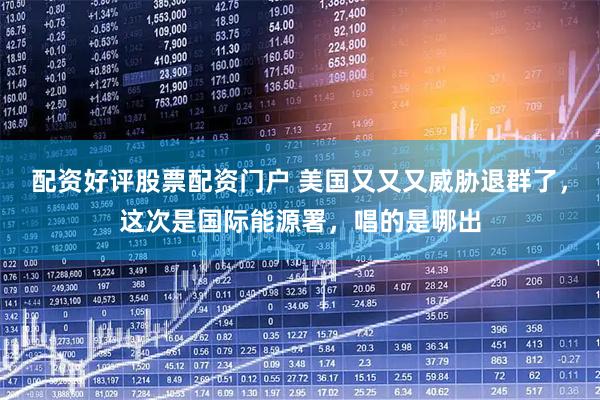 配资好评股票配资门户 美国又又又威胁退群了，这次是国际能源署，唱的是哪出